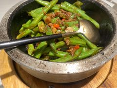 石锅肉沫四季豆-九毛九西北菜(番禺万达店)