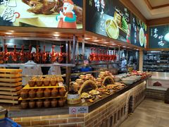 面包甜点陈列柜-村长家的疙瘩汤(沌口店)