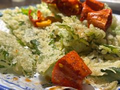 炸桑叶-天台徐家小吃