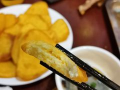 炸窝头-玫瑰红烤羊排(北新桥三条店)