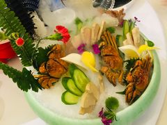 清酒鹅肝拼醉毛蟹-好福记饭店(红梅公园店)
