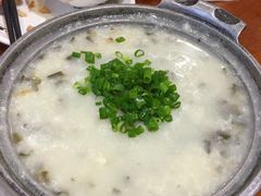 咸骨菜干粥-丰圆轩粤式茶楼 . 点心粤菜(夏茅店)