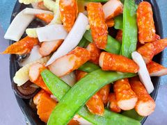 铁板虾-莲华素食府