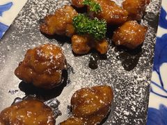 雪花糖醋里脊-绿茶餐厅(乐峰广场店)