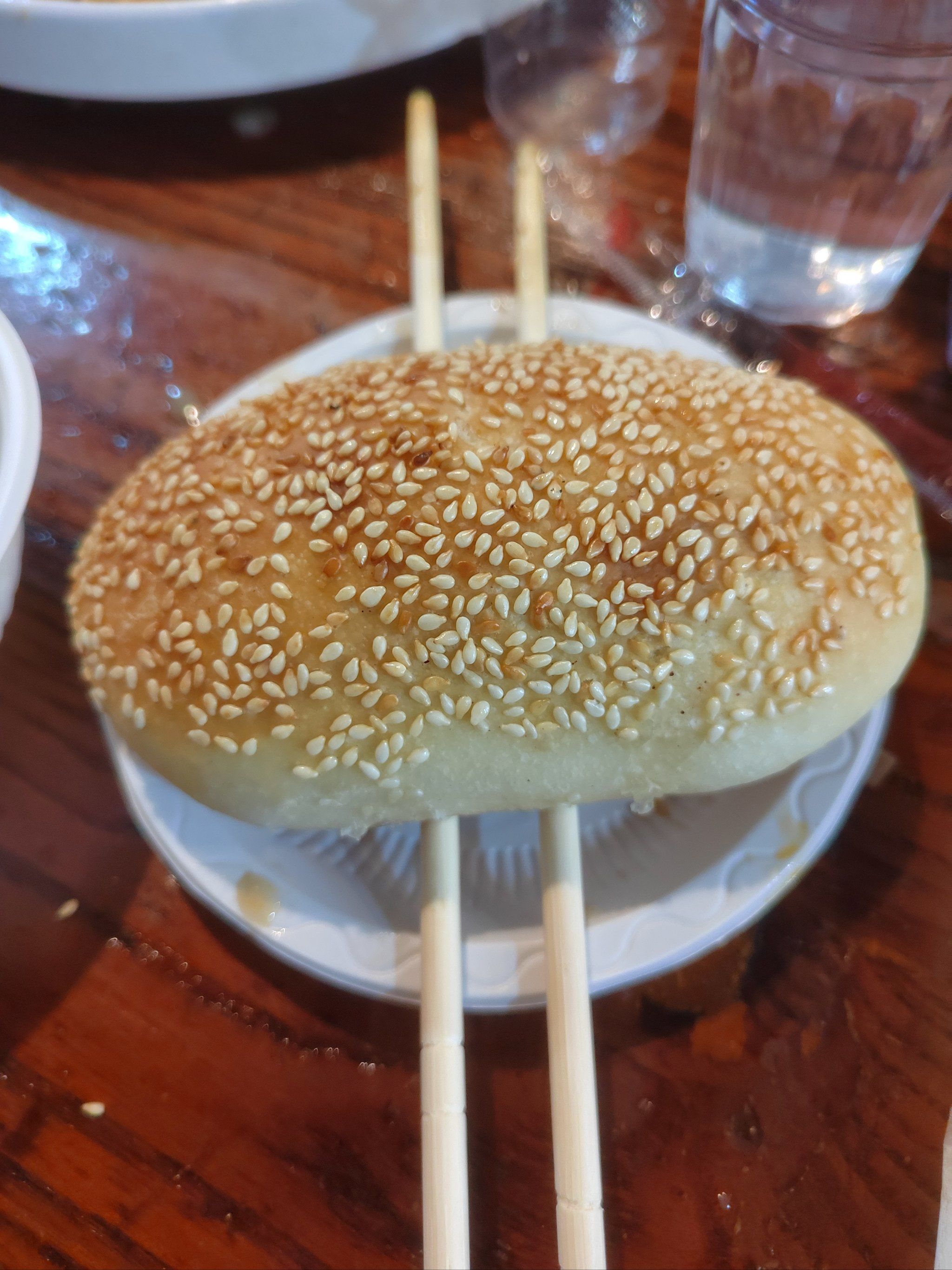 外酥里嫩的小烧饼