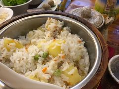 土豆饭&nbsp;&nbsp;石锅鱼-滇香肴·云南菜蒸汽石锅鱼(云南北路店)