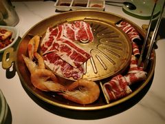 水煎肉-猪啊牛呀羊啊铜盘烤肉(正大广场店)