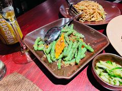 虾酱炒四季豆-花马天堂云南餐厅 Lost Heaven(外滩店)