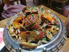 -东来菜馆•手抓海鲜家常菜•海鲜锅贴(鸽子窝店)