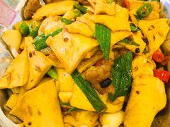 干锅千叶豆腐-老回回饺子馆(海洋馆店)