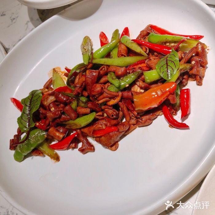 奉天小馆(万象城店)青椒鸭肠图片