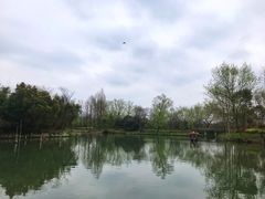 -摇橹船上船码头