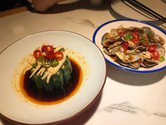 蛏子秋葵-姜君·千岛湖鱼头馆(浦东大道店)