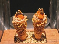 海胆鱼籽酱华夫筒-壳里西餐厅Coquille Seafood Bistro(蒙自路店)