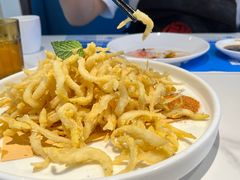 干炸银鱼-大锅强·蒸海鲜青岛菜(金沙滩店)