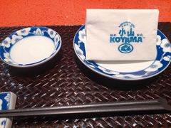 餐具摆设-小山日本料理(兴业太古汇店)
