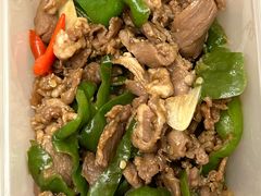 辣椒炒羊肉-郝记全羊馆