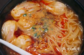Fresh Shrimp Old-Spicy Dumpling Noodles