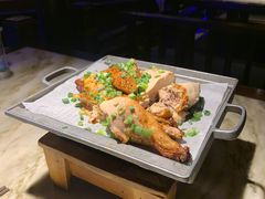 绿茶葱香烤鸡-绿茶餐厅(乐峰广场店)