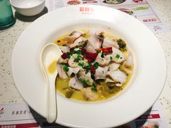 酸菜煮生鱼片-新宝餐厅(流塘店)