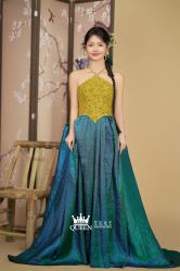 点击看大图 -艾拉·女王婚纱礼服馆