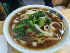 红烧肉刀削面-李刚鸡西刀削面