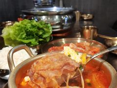 泡菜肥牛汤-本炙炭烤·蒲烧活鳗料理店(金沙洲店)