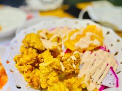 炸鸡沙拉-紫霞门韩国料理烤肉(深南东路店)