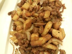 馕丁炒烤肉/份-楼兰印象(朝外店)