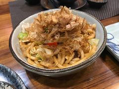 牛肉炒乌冬面-尺山寸水日料(马桥满天星店)