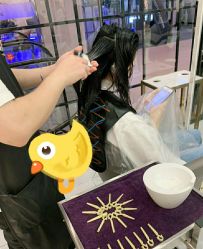 点击看大图 -3AM HAIR SALON染发烫发接发