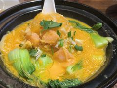 金汤虾滑粉丝煲-黑白电视长沙小吃(悦汇城店)