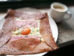 巴黎火腿鸡蛋芝士蘑菇可丽饼-RAC BAR(安福路店)