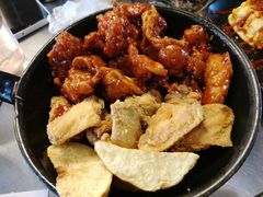 双拼炸鸡-MI WU FACTORY米屋美食工厂餐厅(绿地店)