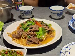 番茄牛肉炒粿条-贵宾牛·潮汕牛肉火锅(珠池总店)