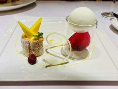 法式芒果拿破仑佐椰香冰激凌-王品牛排(帝壹城店)