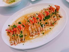 蒜蓉开过蒸虾-海逸海鲜酒家(古北店)
