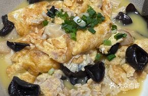 Eggs with Dried Tofu Skin
