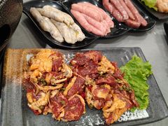 -啊美丽炭火烤肉(滑翔一店)