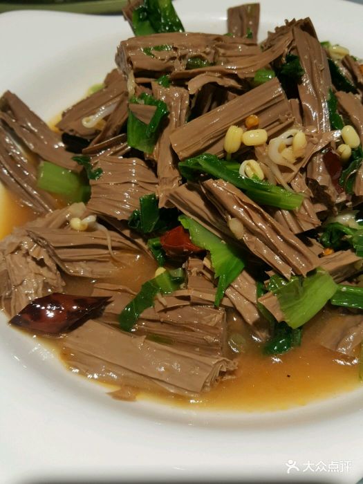 老百姓大厨房炝拌黑腐竹图片 - 第1张