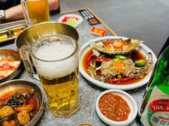 -草家酱蟹炭火烤肉店(珲春南路一店)