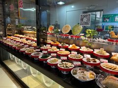 自助取餐区-令氏家外家周秦食府(高新店)