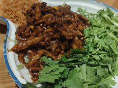 辛盘京酱肉丝-满园烤鸭·春饼(奥体万达店)