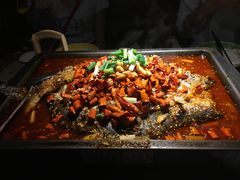 -探鱼·鲜青椒爽麻烤鱼(番禺万达店)