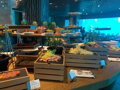-海棠湾洲际-涛·海底餐厅·美人鱼·自助餐·海底隧道