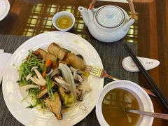 松茸茶-大佛寺高级素食自助餐厅