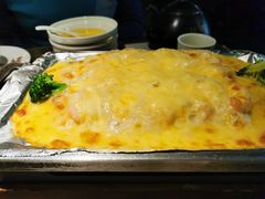 堂烹芝士虾-绿茶餐厅(天津天河城店)