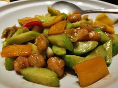 小黄瓜炒新鲜瑶柱-炳胜品味(海印总店)