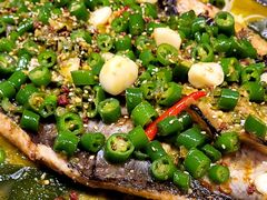 青椒麻烤鱼-锦尚阁烤鱼•天津菜(宣武门胡同店)