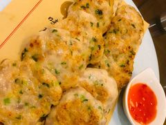 莲藕酿煎虾饼-聚缘堂·海鲜私房菜(松岭路店)